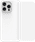 BlueBuilt Back Cover iPhone 16 Pro Max Wit + Screenprotector Glas