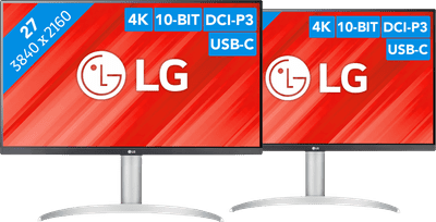 LG 27UP850N-W Duo pack