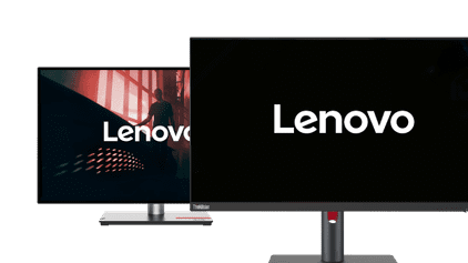 Lenovo business monitors