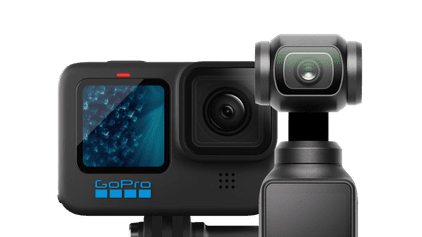 action camera's van DJI en GoPro