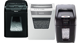 Paper shredders for the office