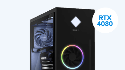 Gaming PC with RTX 4080 video cards