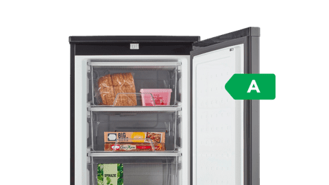 Energy-efficient freezers