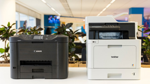 Compare inkjet printers to laser printers 