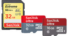 SanDisk memory cards