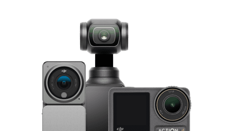 DJI action cameras