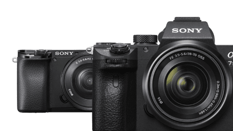 Sony mirrorless cameras