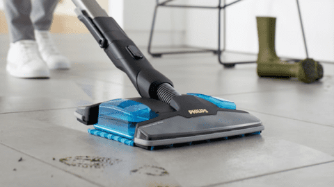 Vacuums with mopping function