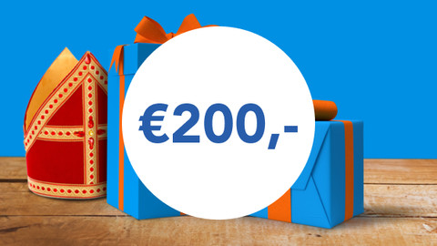 Cadeaus van €100,- tot €200,-