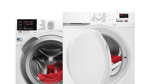 Wasmachine en droger sets