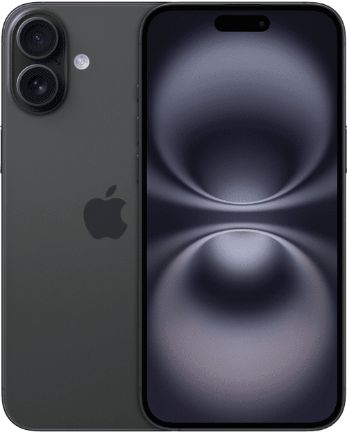 Apple iPhone 16 Zwart