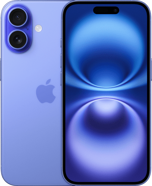 Apple iPhone 16 Blauw