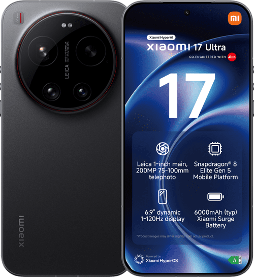 Xiaomi 17 Ultra 512GB Zwart 5G