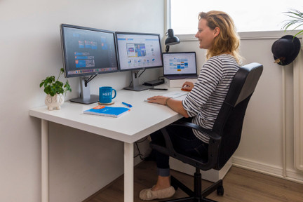 Verzorg een thuiswerkplek