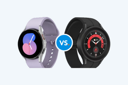 Compare Samsung Galaxy Watch5 with Watch5 Pro