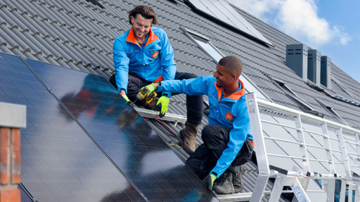Zonnepanelen bij Coolblue Energie