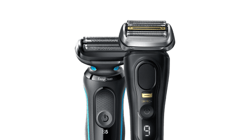 Braun electric shavers