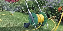 Hozelock garden hose storage systems