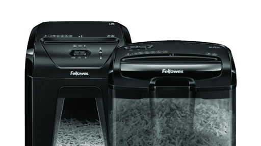 Fellowes paper shredders