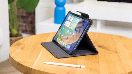 Book case tablet with stand