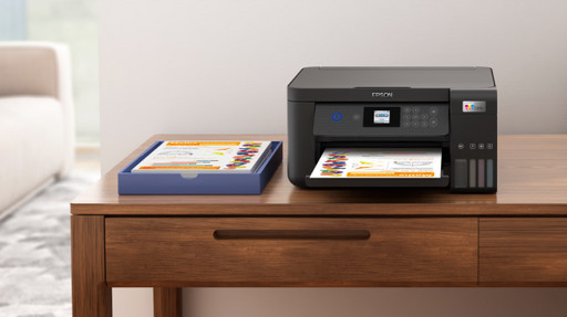 Epson EcoTank in use