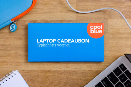 Laptop gift card