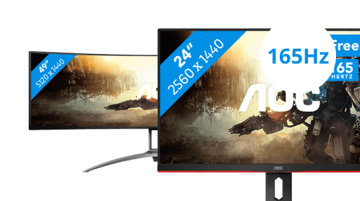 AOC 144Hz gaming monitors