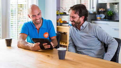 Coolblue'er met klant