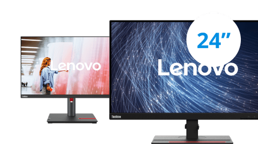 Lenovo 24-inch monitors