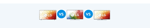 Vergelijk de LG NANO886, NANO816 en NANO756 tv's