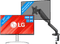LG 27UP83AK-W + BlueBuilt Monitorarm Gas