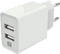 XtremeMac Charger with 2 USB-A Ports 12W White