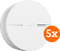 Smart Smoke Detector (10 years) 5-pack