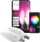 Philips Hue Kaarslamp White and Color E14 Duo Pack