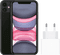 iPhone 11 128GB Zwart + Apple Usb C Opla