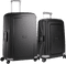 S'cure Spinner 75cm + 55cm Black Suitcase Set