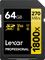 Lexar Professional SDXC 1800x GOLD 64GB 180MB/s