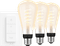 White Ambiance Edison XL 3-pack + Dimmer
