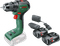 UniversalDrill 18V-60 + 2.5 Ah Accu (2x)