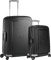 S'Cure Spinner 55cm + 69cm Black Suitcase Set