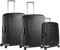 S'Cure Spinner 69cm + 55cm + 69cm Black Suitcases