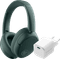 Lux ANC Green + BlueBuilt Charger