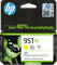 HP 951XL Cartridge Geel