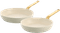Evolution Frying Pan Set 24cm + 28cm Cream