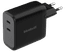 BlueBuilt 100W GaN Oplader met 2 Usb C Poorten Zwart