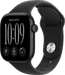 Apple Watch Series 12 Cellular 42mm Zwart Sportband M/L