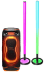 JBL Partybox Ultimate 2 + 2x Partylight Stick