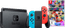 Nintendo Switch Rot/Blau + Mario Kart 8 Deluxe