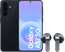 Samsung Galaxy A57 256GB Donkerblauw 5G + Samsung Galaxy Buds4 Zwart