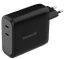 BlueBuilt 140W GaN Oplader met 2 Usb C Poorten Zwart